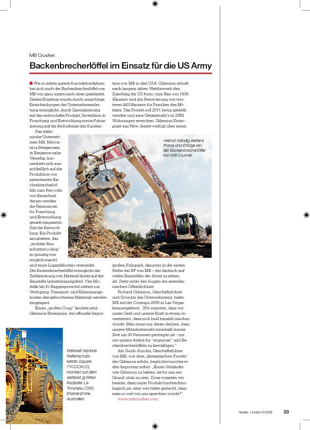  - Backenbrecherlöffel im Einsatz für die US Army