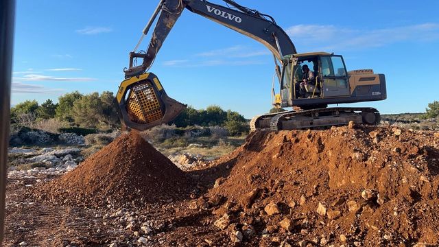  - Soil, excavated rock, and sand, how do you manage them on-site?
