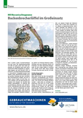 Backenbrecherlöffel im Großeinsatz