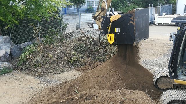  - MB Schaufelseparatoren ermöglichen eine flexible, unabhängige und umweltschonende Verarbeitung von Boden