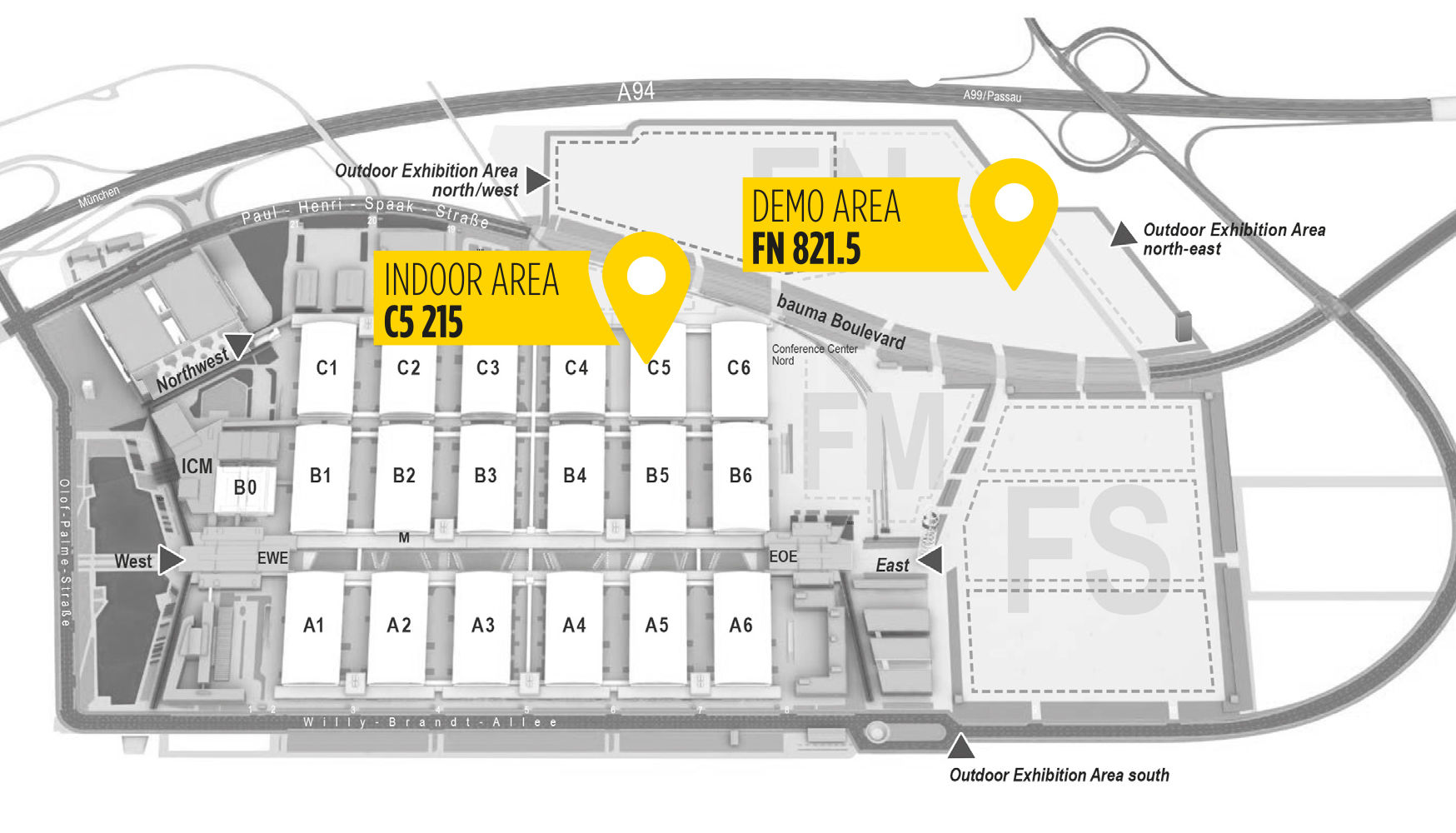 Bauma 2022 two stands double the show