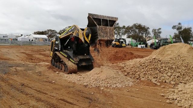 skid steer concrete crusher