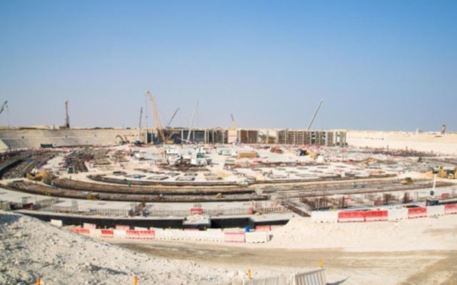 Benna vagliante MB-S18 al lavoro in Qatar