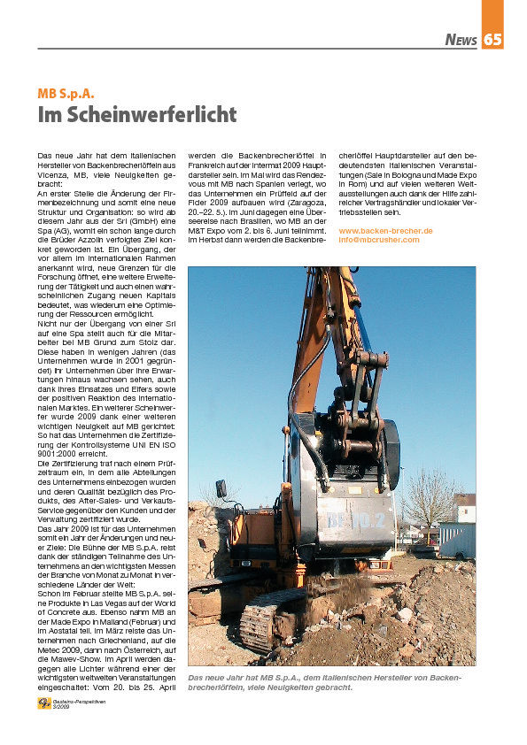  - Im Scheinwerferlicht