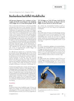 Backenbrecherlöffel-Modellreihe