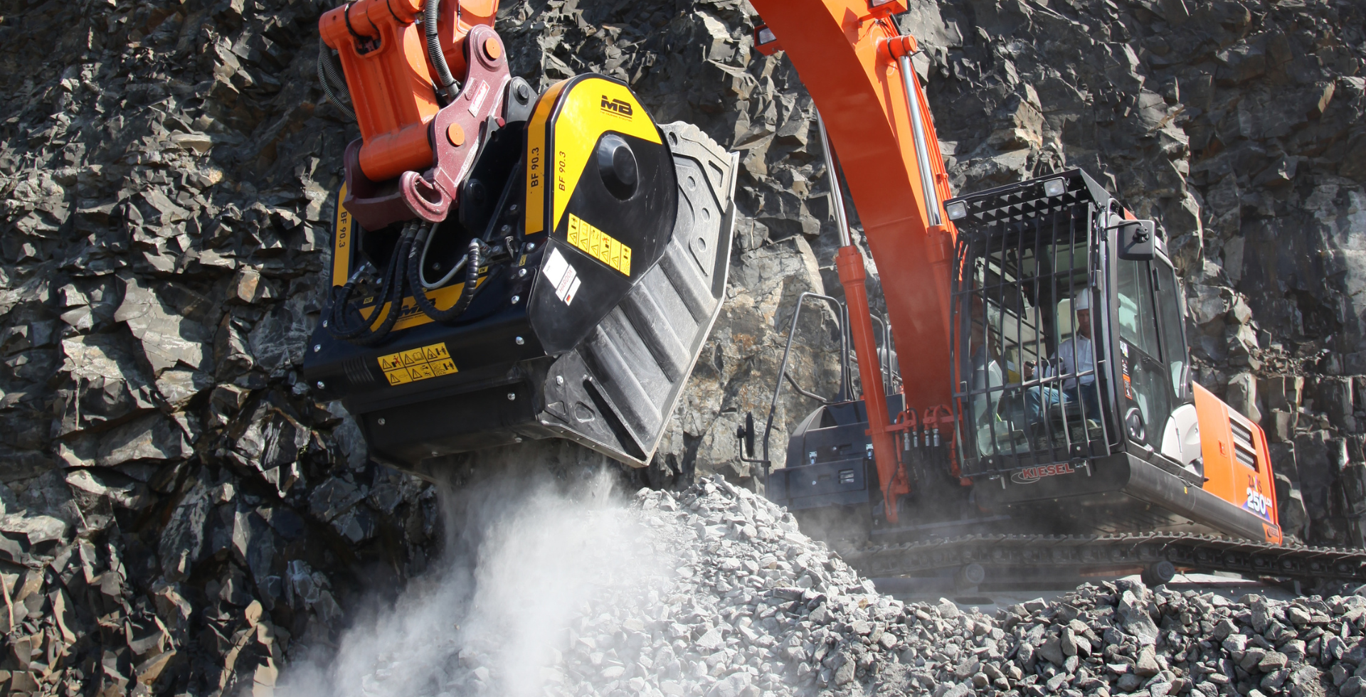 Use MB CRUSHER as the primary crusher to reduce cost and increase profit