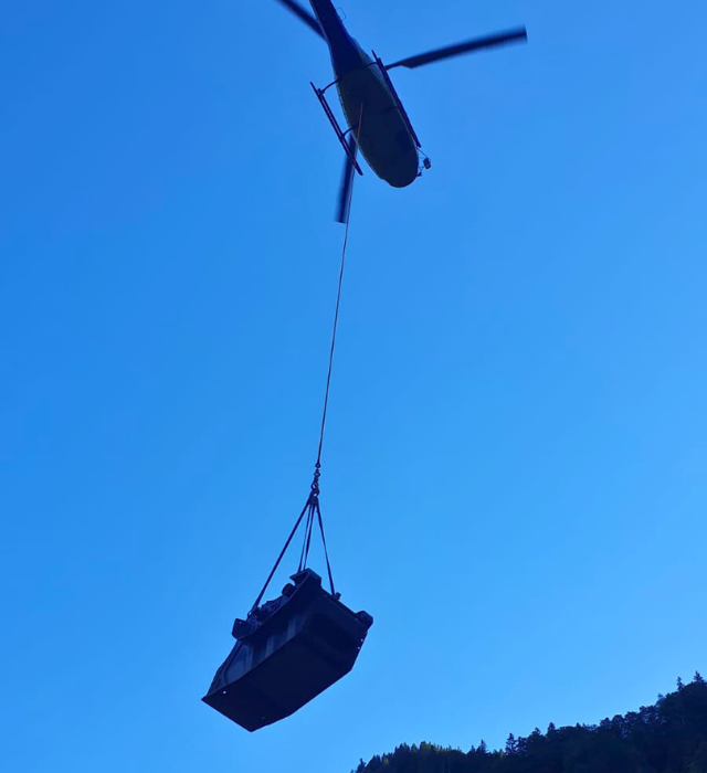 Die Lösung für unzugängliche Baustellen