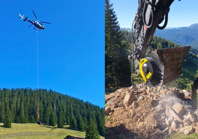 MB Crusher Brecherlöffel bietet die Lösung der Umwelt zuliebe