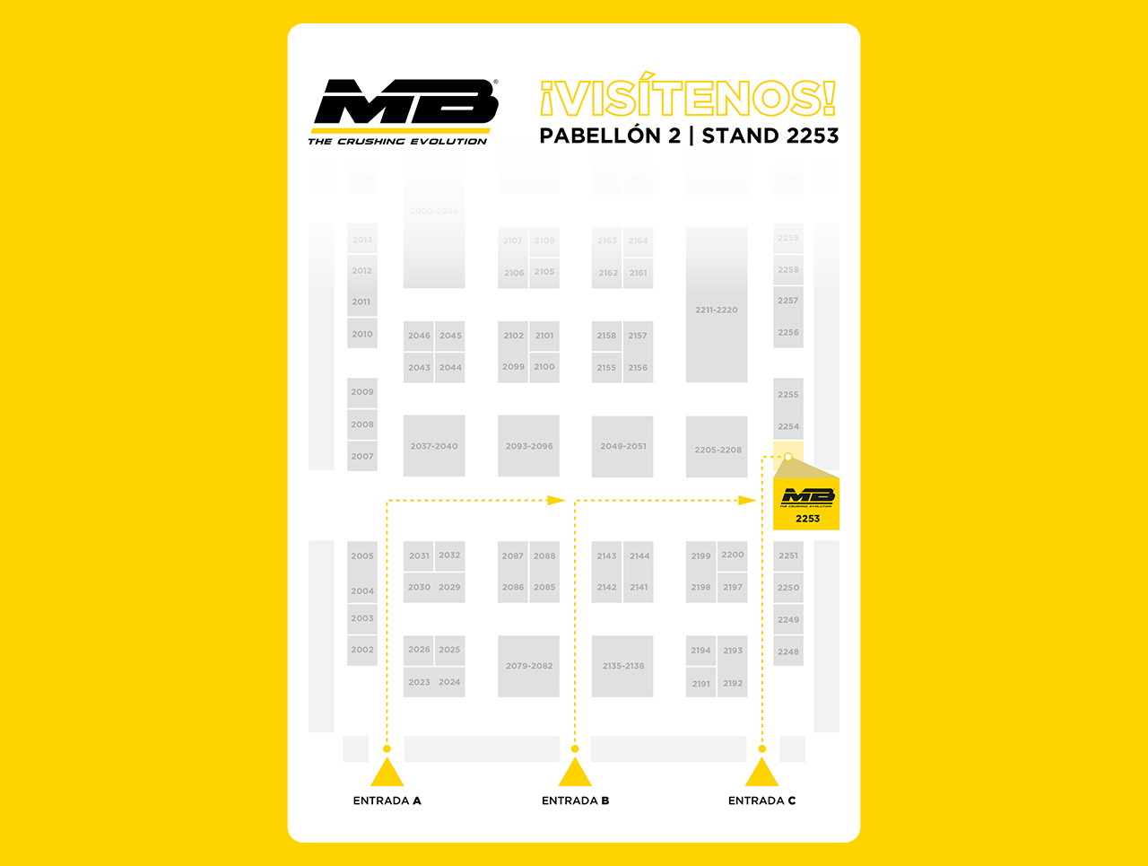 3 razones para visitar MB Crusher en la feria Mining and Minerals Hall 2024