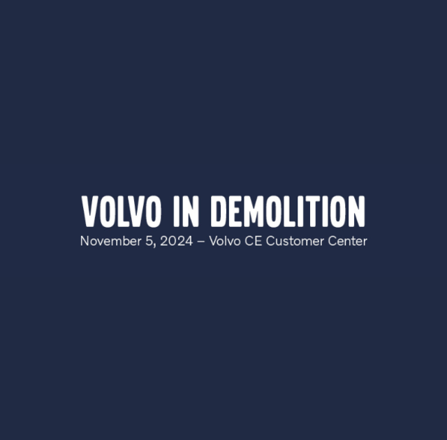 - MB Crusher to Showcase at Volvo Demolition Day in November: Jaw Crusher Bucket and Padding Bucket on Demo!