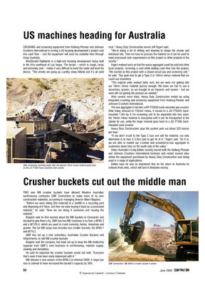 Crusher buckets cut out the middle man