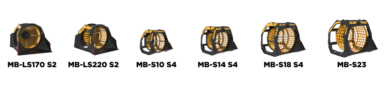 S Series – Screening Buckets