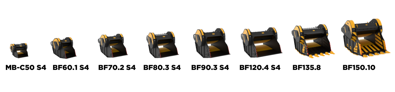 BF Series – Crusher Buckets