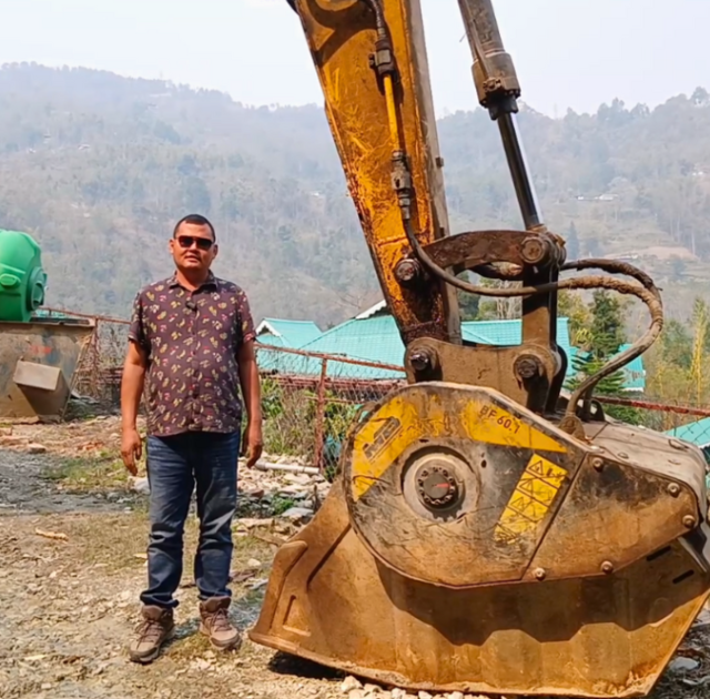 This machine is essential for any civil contractor