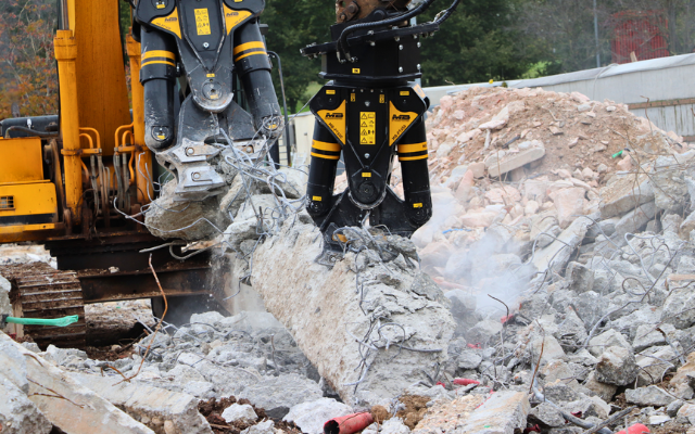 MB Crusher makes its debut at entreprenad live 2025