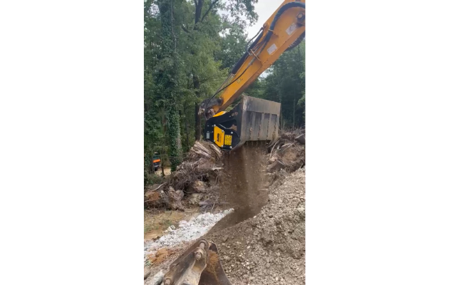 Sortiranje materijala na licu mjesta u Hrvatskoj: Od iskopa do ponovne upotrebe s MB-HDS korpom