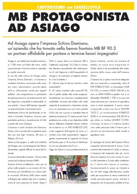 MB protagonista ad Asiago