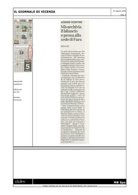 MB archivia il bilancio e pensa alla sede di Fara
