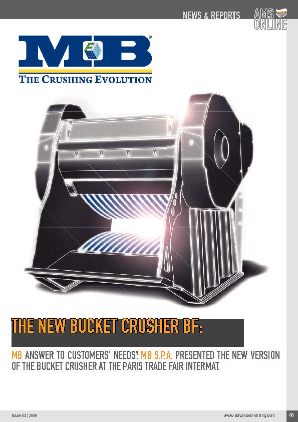  - The new bucket crusher BF