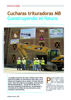 Chucharas trituradoras MB Construyendo el futuro