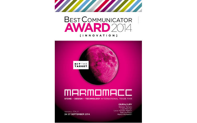 MARMOMACC BEST COMMUNICATOR AWARD 2014 INNOVATION