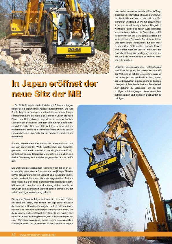  - In Japan eröffnet der neue Sitz der MB