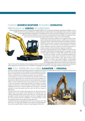 MB Crusher partecipa alla fiera Samoter di Verona