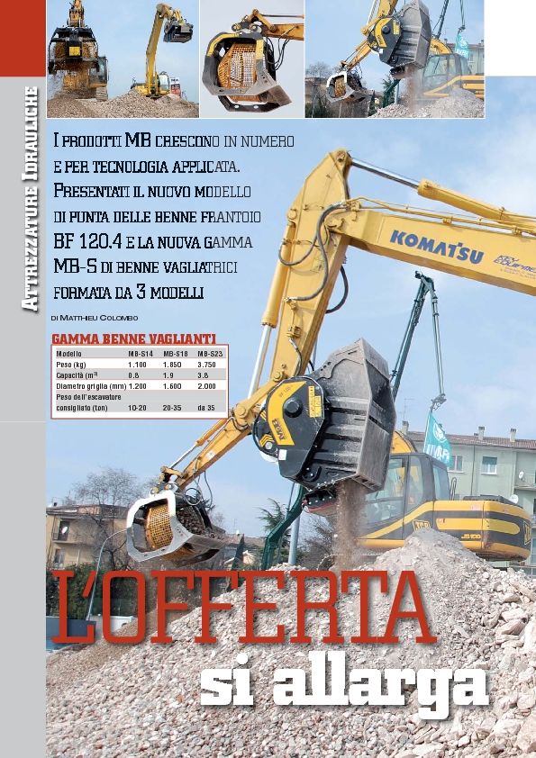  - L'offerta si allarga
