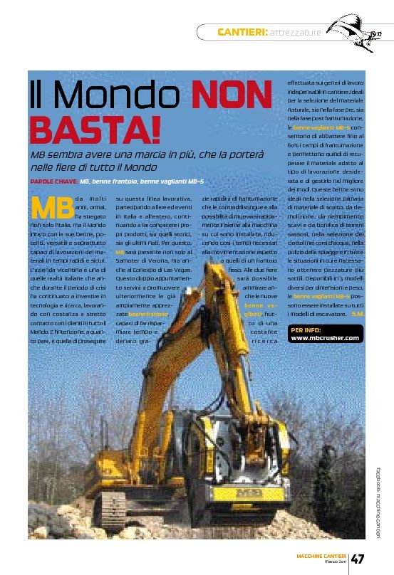  - Il mondo non basta!