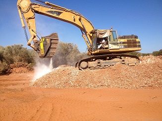  - Interview with Mr. Tziombras Kostas in Crete, Greece: We save money from the fact that we don’t buy the materials, we produce them with the bucket crusher.