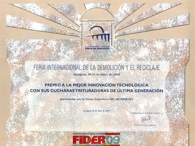 ÚLTIMAS NOTICIAS - MB gana el premio por la mejor innovación tecnológica en España