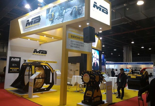 MB Crusher at CWPRE-2016, Shanghai - March 2016