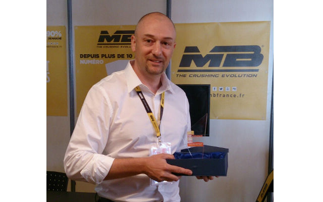News - MB a reçu le premier prix, le Septibat d’Or