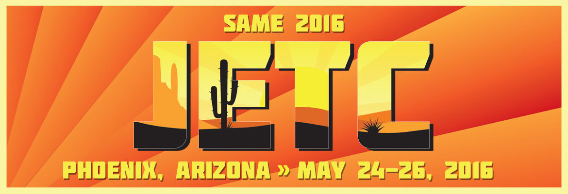 MB Exhibits at SAME JETC 2016 in Phoenix, booth #636.