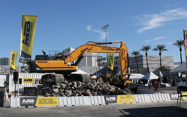 First Time MINExpo Exhibitor Gears up for Live Granite-Crushing Demos