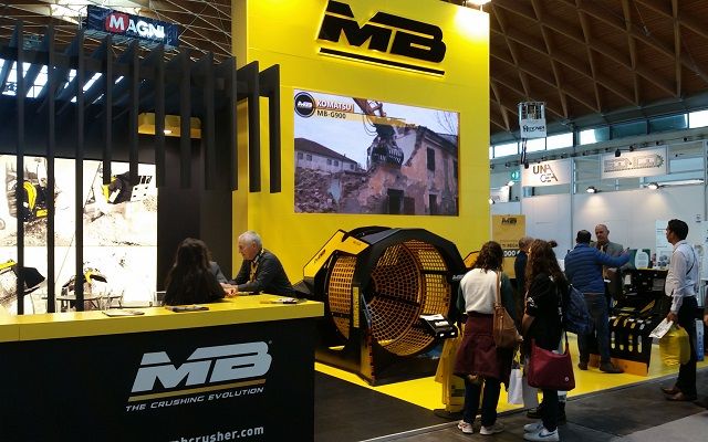 MB Crusher estará presente en la 20ª edición de ECOMONDO, Rimini