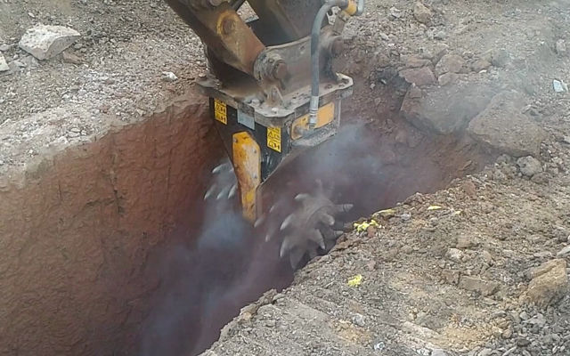 MB-R800 cutterhead at work