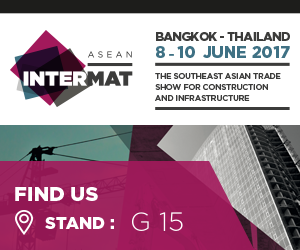  - MB crusher at first edition of INTERMAT ASEAN,  8-10 June in Bangkok, Thailand