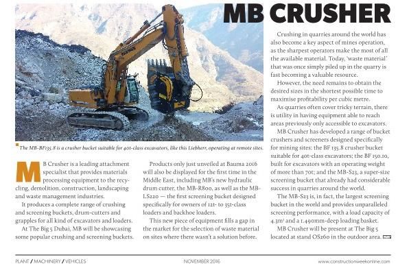  - MB Crusher