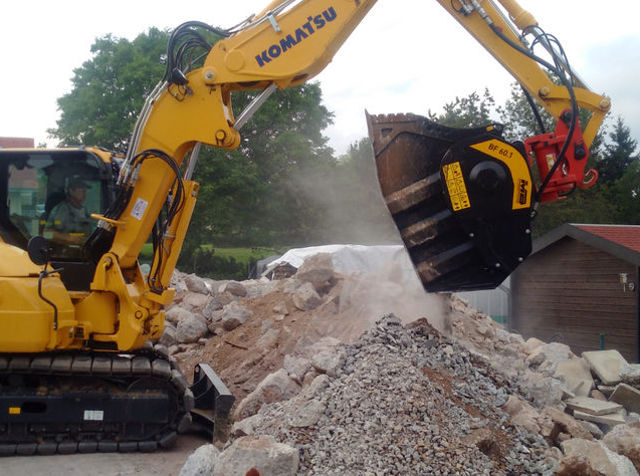 MB debuts smallest Crusher Bucket