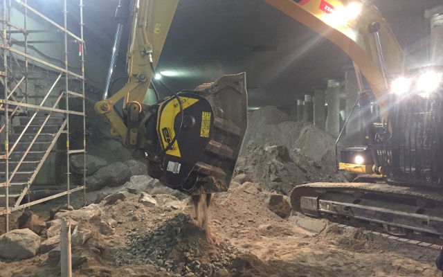 Can MB Crusher be a solution for the Crossrail project in London? 