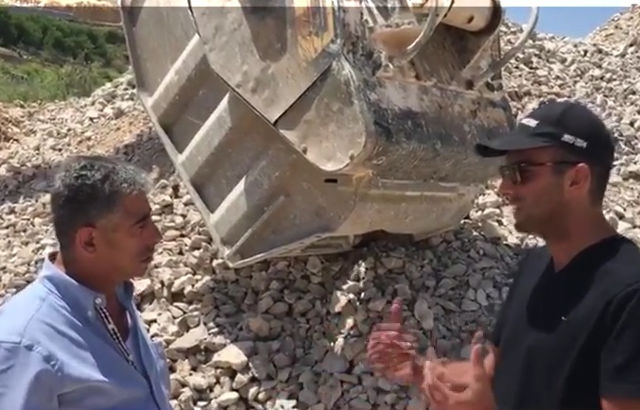 Crushing limestone in Lebanon: video-interview with our customer in Kfardebyan area 