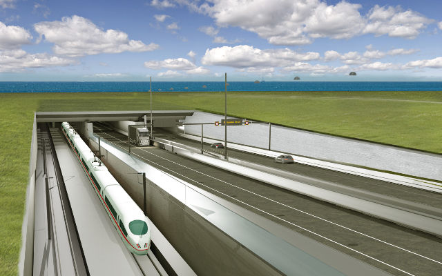 The world’s longest road and rail tunnel will connect Denmark and Germany