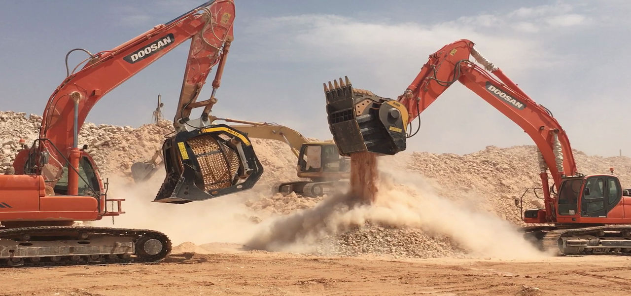 La soluzione brevettata MB Crusher potenzia la produttività in cava e ottimizza gli scarti.