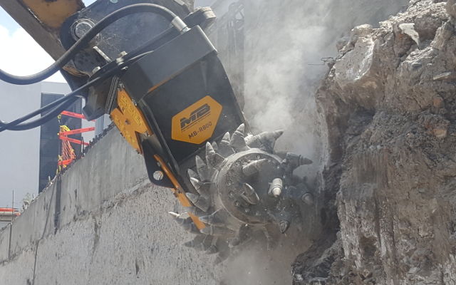 Innovation at the yard with MB Crusher