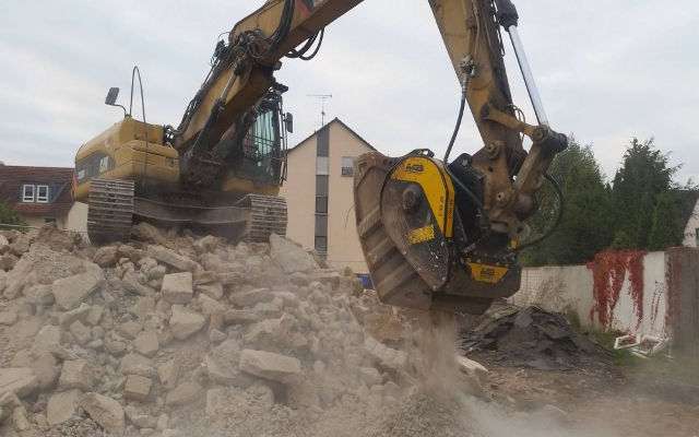 MB Crusher in Städten im Einsatz 