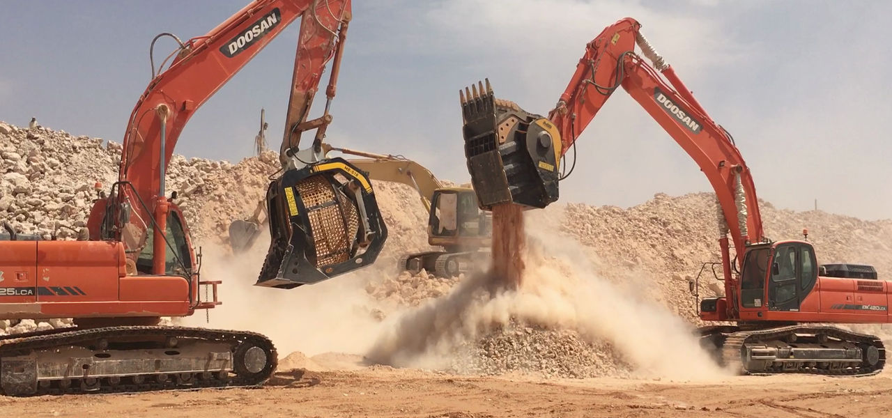 MB Crusher’s products are being used by operators across the region, helping them save time and costs in their mining and demolition operations