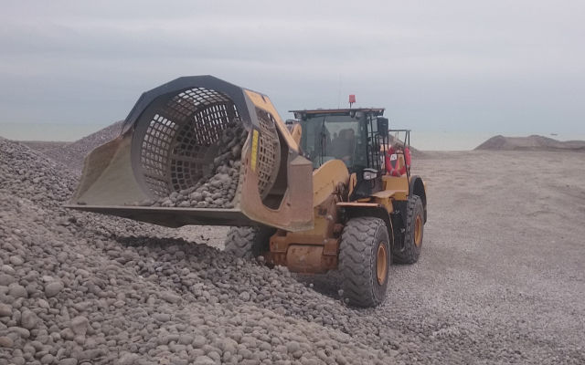 MB Crusher et l'or bleu de cayeux sur mer