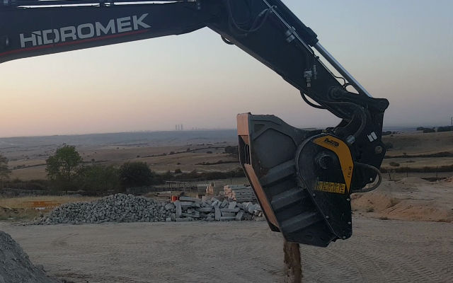 Excavaciones Guda Ávila sigue apostando por la revolucionaria tecnología de trituración de MB Crusher
