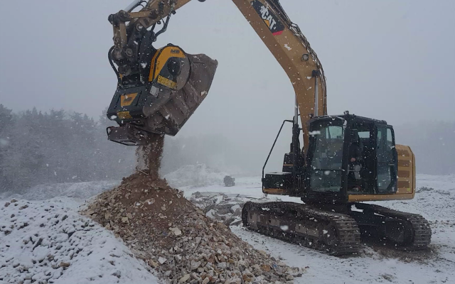 News - Même sous la neige ça concasse en Lorraine!